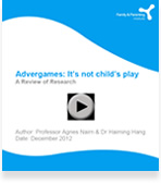 Advergames: It’s not child’s play. A Review of Research